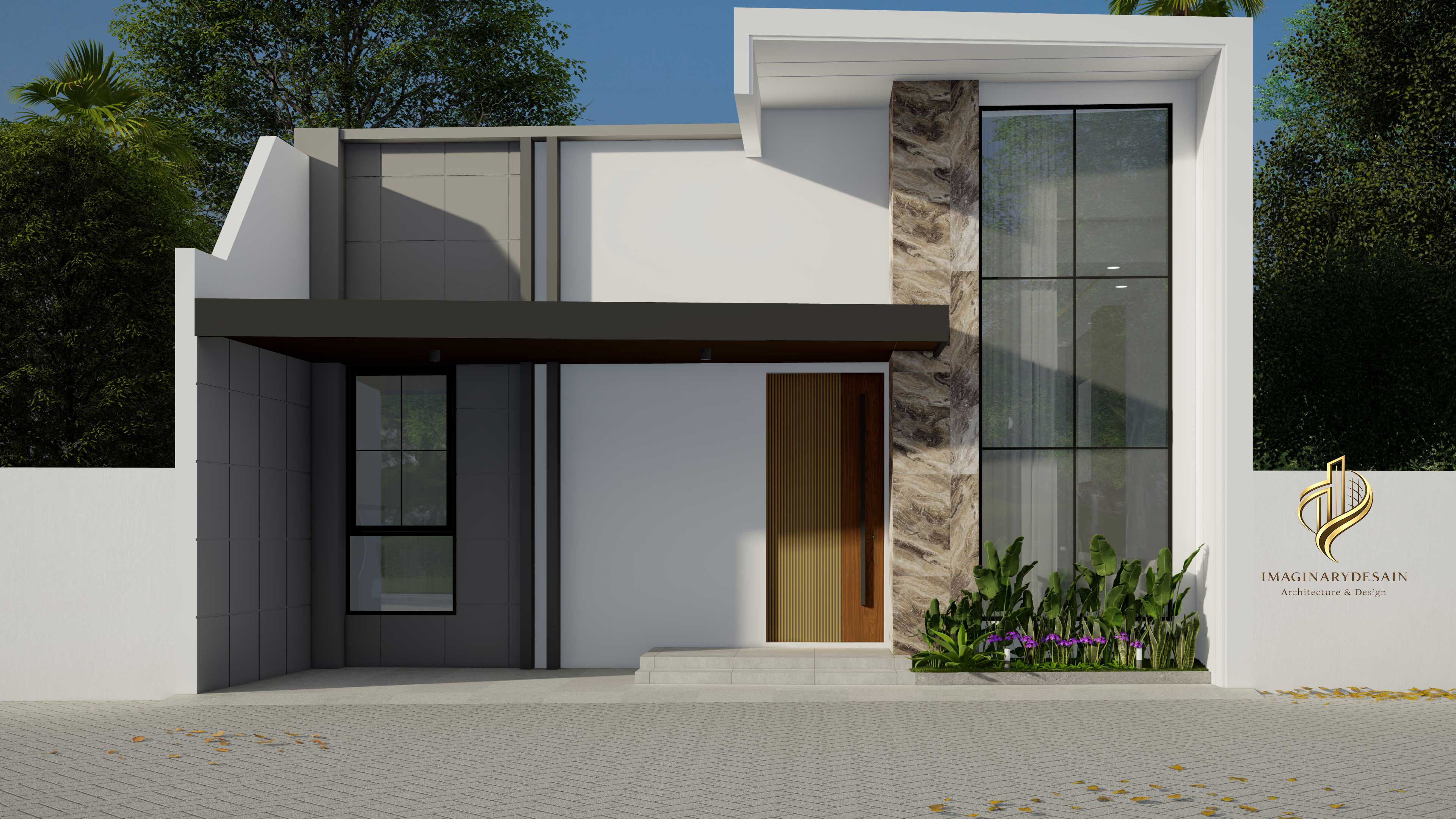 Desain eksterior dan interior bangunan